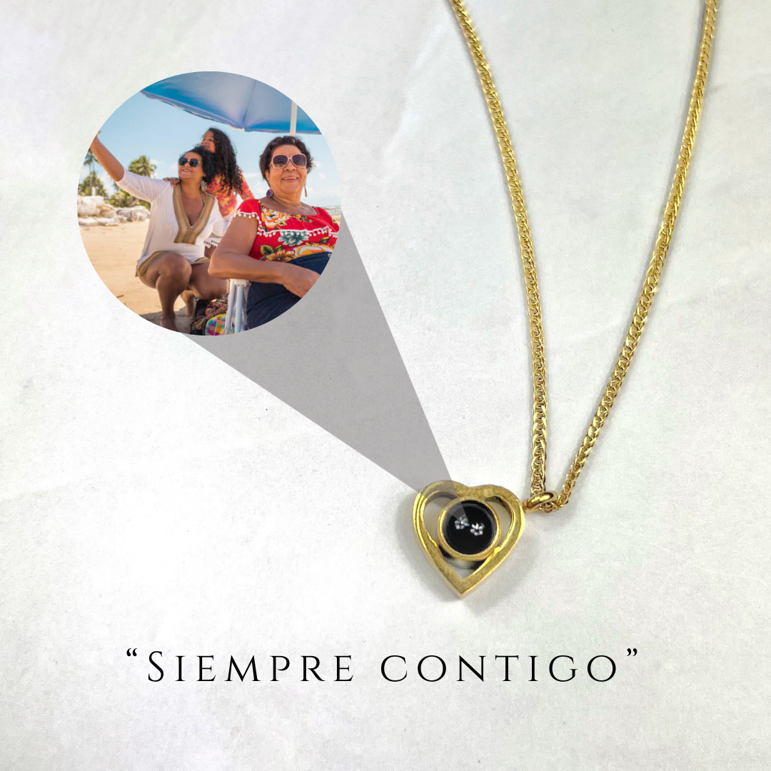 Collar personalizado "Corazon de Recuerdo"