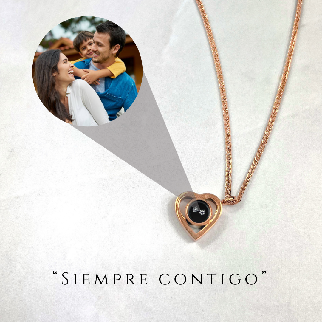 Collar personalizado "Corazon de Recuerdo"