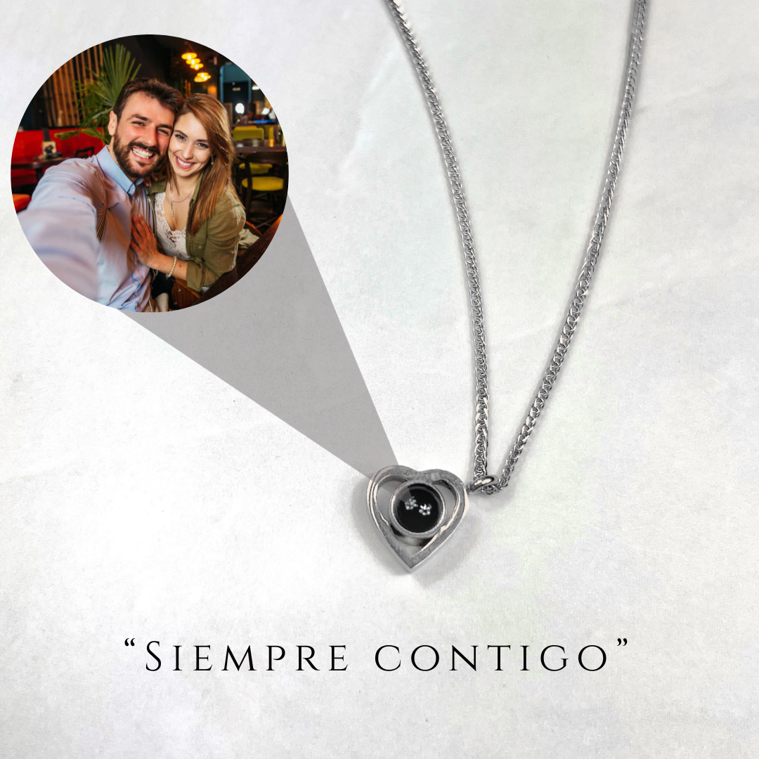 Collar personalizado "Corazon de Recuerdo"