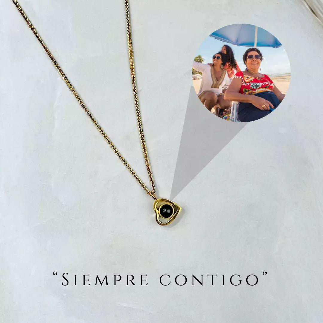 Collar Personalizado "Siempre Contigo"