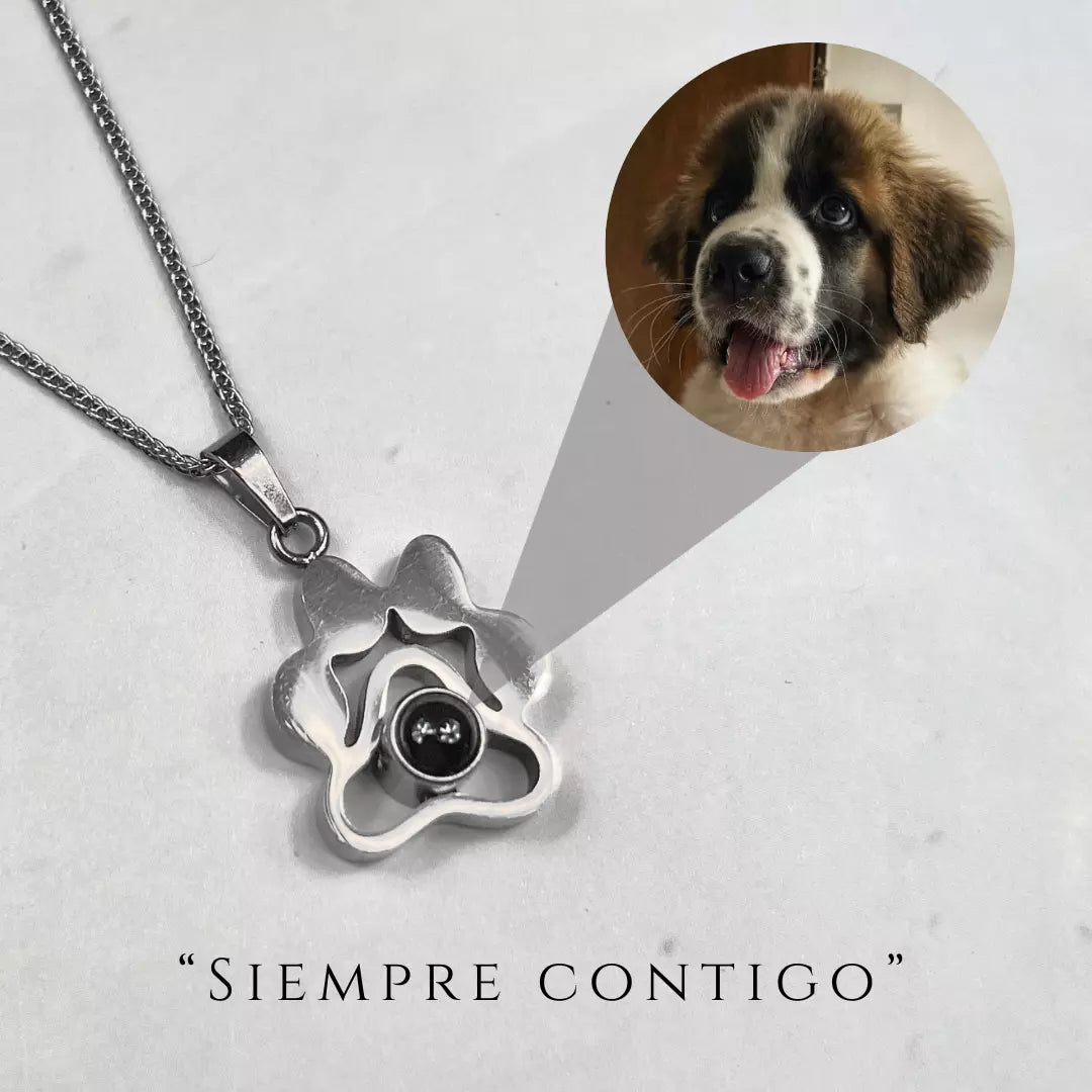 Collar personalizado "Huella de mascota"