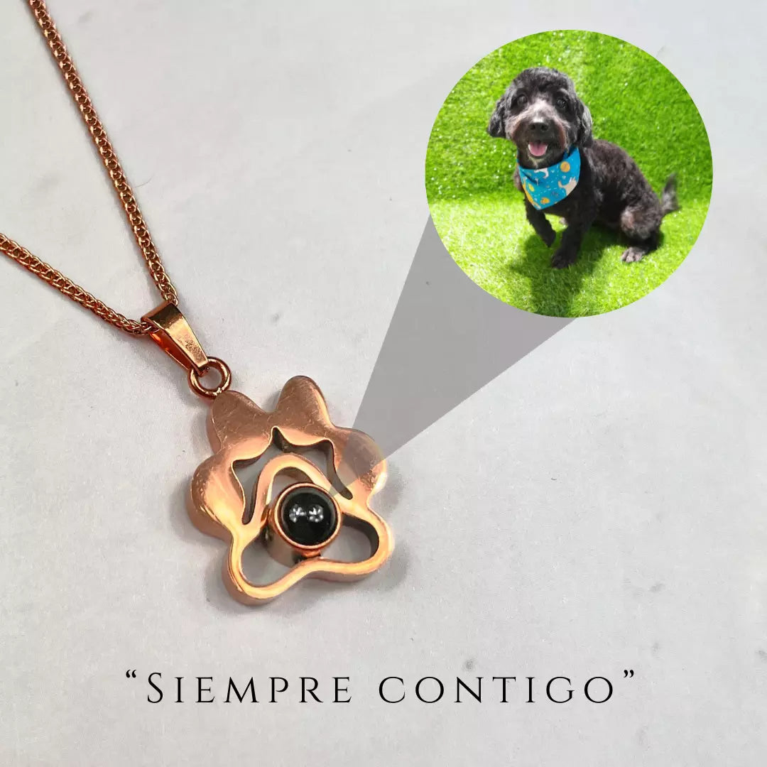 Collar personalizado "Huella de mascota"